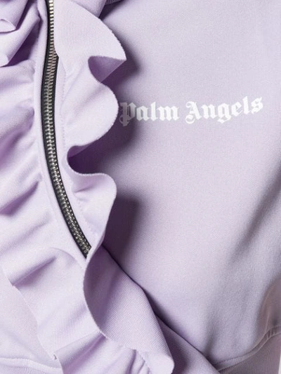 PALM ANGELS SKINNY TRACK PANTS - 紫色