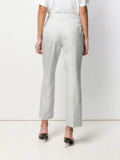 STELLA MCCARTNEY STRAIGHT-LEG TROUSERS - 灰色