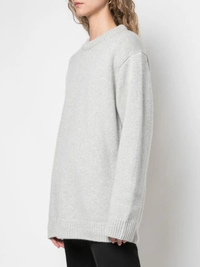 THE ROW BAGGY FIT PULLOVER - 灰色