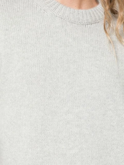 Shop The Row Baggy Fit Pullover In Lgl Light Limestone