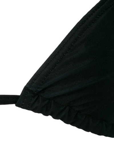 Shop Ashley Williams Triangle Halterneck Bikini In Black