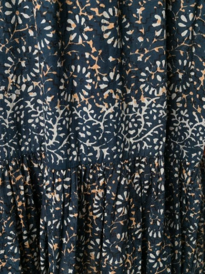 Shop Ulla Johnson Printed Midi Tent Dress - Blue