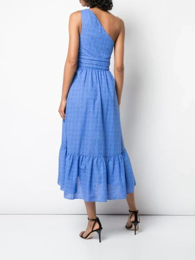 Shop A.l.c . One-shoulder Midi Dress - Blue