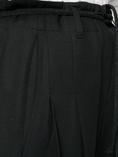 Shop Ann Demeulemeester Billowy Palazzo Trousers In Black