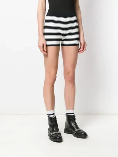 Shop Marc Jacobs Knit Boy Shorts In Black