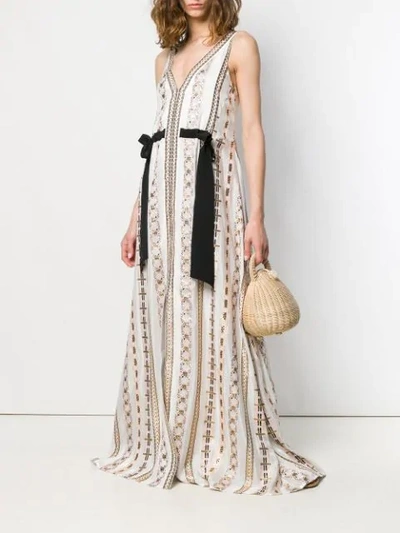 Shop Temperley London Spirit Long Dress In White