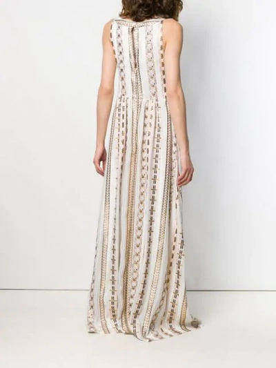 Shop Temperley London Spirit Long Dress In White