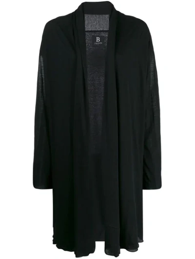 Shop Yohji Yamamoto Cardi-coat - Black