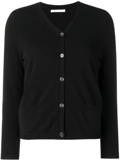 Shop Chinti & Parker V-neck Cashmere Sweater In Black