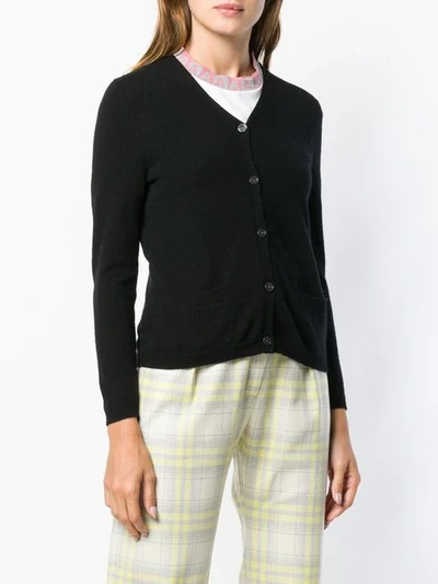 Shop Chinti & Parker V-neck Cashmere Sweater In Black