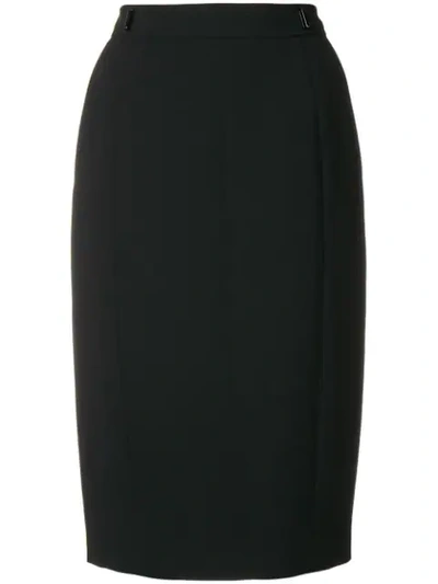 Shop Barbara Bui Classic Pencil Skirt - Black