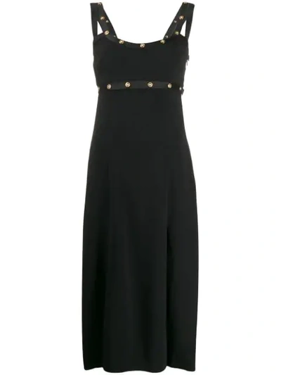 Shop Versace Abito Donna Cocktail Dress In Black