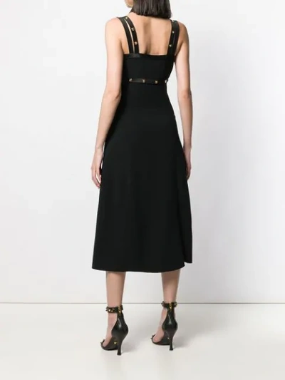 Shop Versace Abito Donna Cocktail Dress In Black