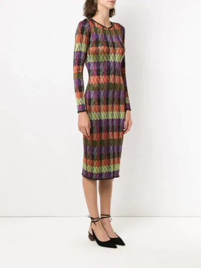 Shop Cecilia Prado Ilca Midi Dress - Multicolour