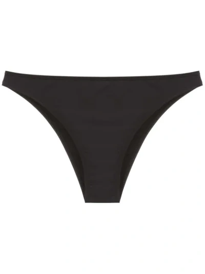 Shop Osklen Plain Bikini Bottom In Black
