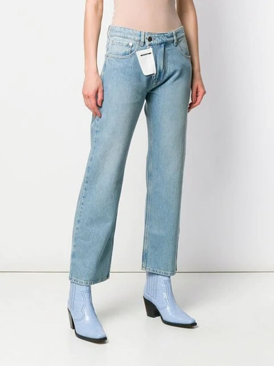 Shop Each X Other Wide Leg Jeans In Blue