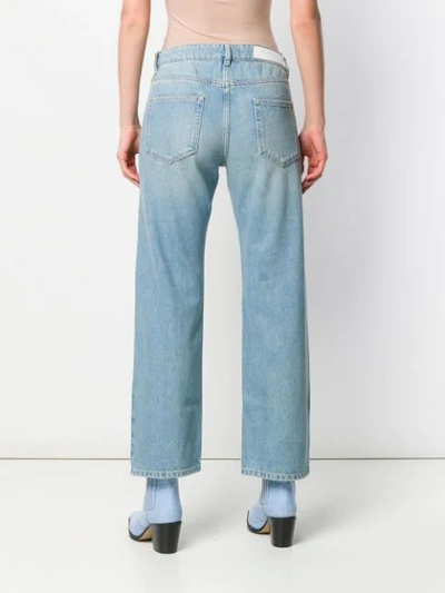 Shop Each X Other Wide Leg Jeans In Blue