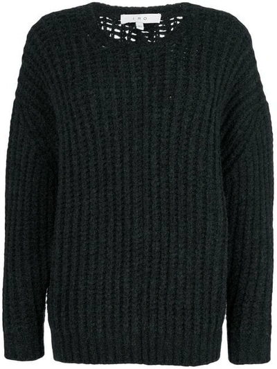 Shop Iro York Knit Sweater In Grey