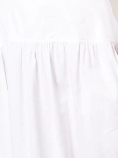 Shop Calvin Klein 205w39nyc Pioneer Ruffled Skirt In White