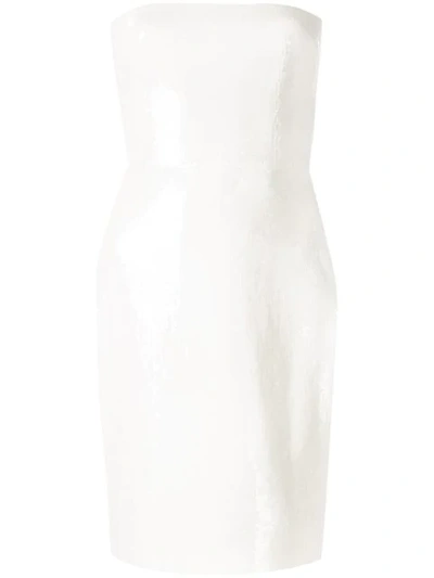 Shop Alex Perry Maisie Dress In White
