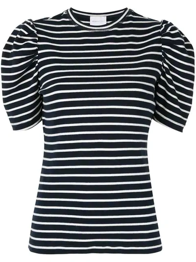 Shop Alice Mccall Space Is The Place Striped T-shirt In Black