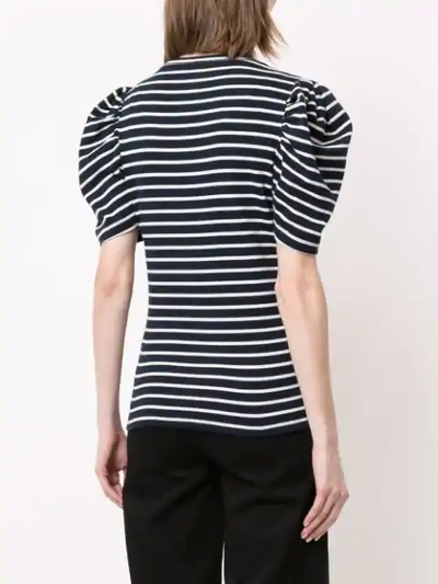 Shop Alice Mccall Space Is The Place Striped T-shirt In Black