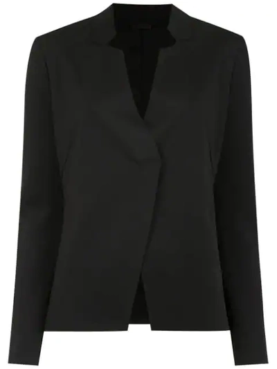Shop Osklen Panelled Blazer In Black