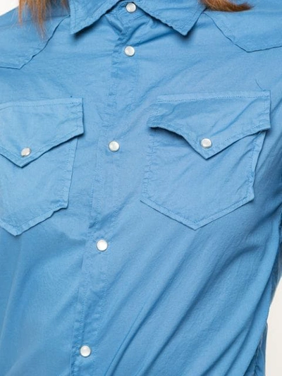 Shop A Shirt Thing Pocket Shirt In Blue