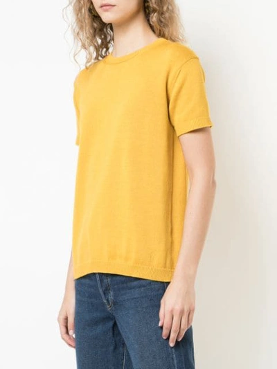 Shop Alexandra Golovanoff Andre Jumper In Yellow