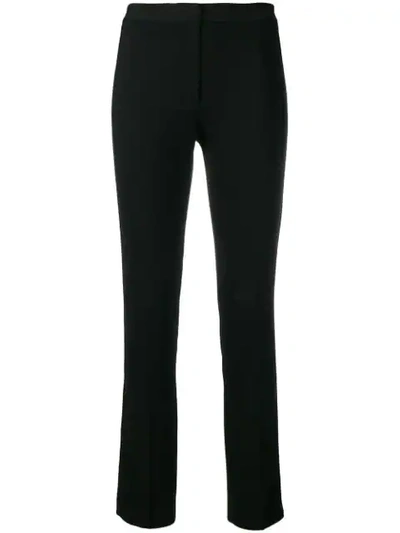 Shop Federica Tosi Skinny Trousers In Black