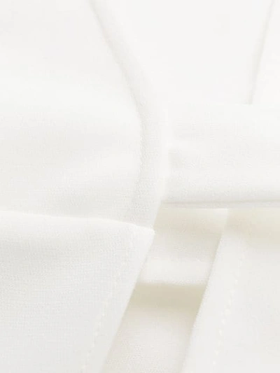 Shop P.a.r.o.s.h Tie Waist Blouse In White