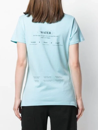 Shop Pinko Water Sign T-shirt - Blue
