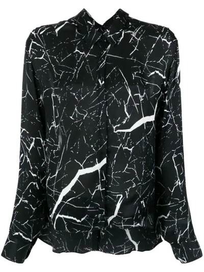 Shop Uma Raquel Davidowicz Gero Printed Shirt In Black