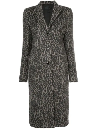 Shop Rta Leopard Print Coat