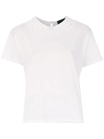 Shop Andrea Bogosian Plain T In White