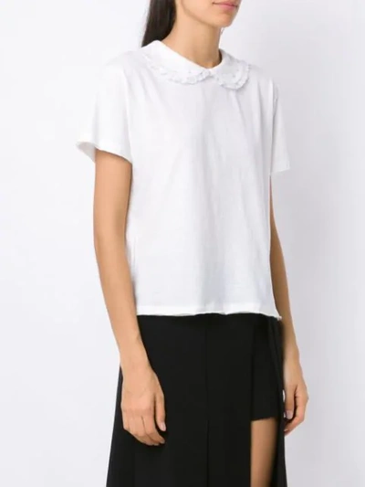 Shop Andrea Bogosian Plain T In White