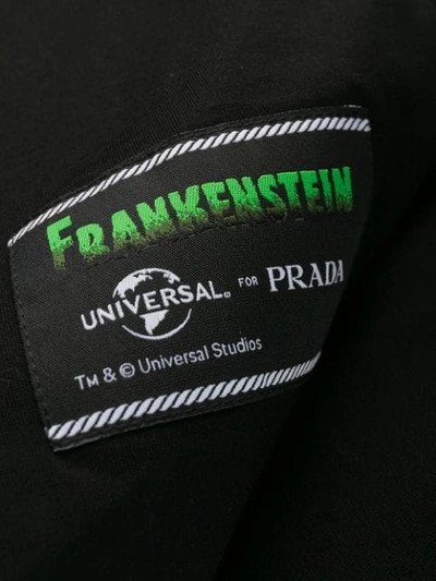 PRADA FRANKENSTEIN PRINT T-SHIRT - 黑色
