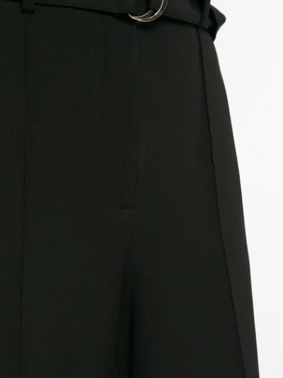 Shop Robert Rodriguez Studio Wide Leg Tailored Trousers - Black
