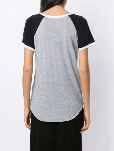 Shop Andrea Bogosian Raglan T-shirt In Grey