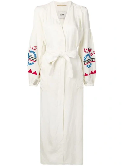 Shop Bazar Deluxe Giubbino Coat - White