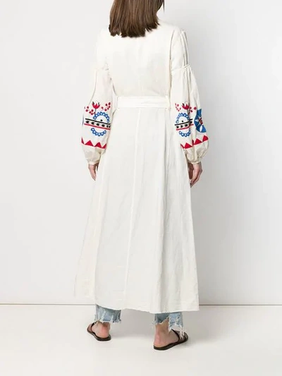 Shop Bazar Deluxe Giubbino Coat - White
