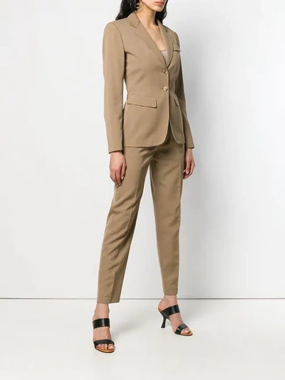 Pre-owned Alaïa Two-piece Suit In Neutrals