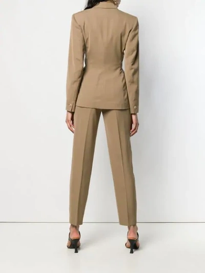 Pre-owned Alaïa Two-piece Suit In Neutrals