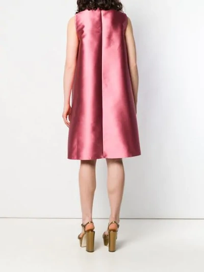 Shop Gianluca Capannolo Sleeveless A-line Dress In Pink