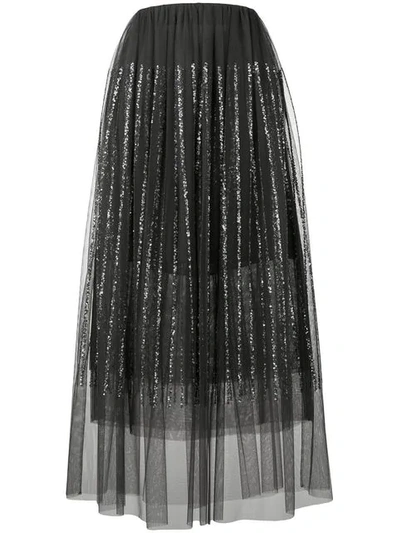 Shop Brunello Cucinelli Sequin In Black