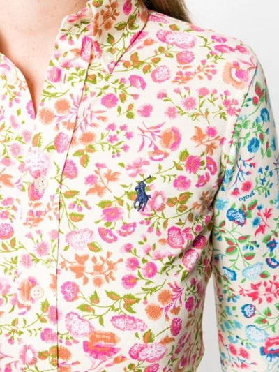 Shop Polo Ralph Lauren Floral Shirt In Yellow