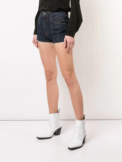 Givenchy Blue Women's Classic Denim Shorts In Blue