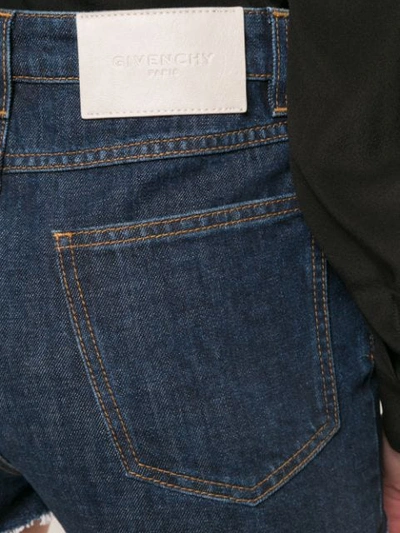 Givenchy Blue Women's Classic Denim Shorts In Blue