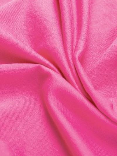 Shop Karl Lagerfeld Ikonik Karl T-shirt In Pink