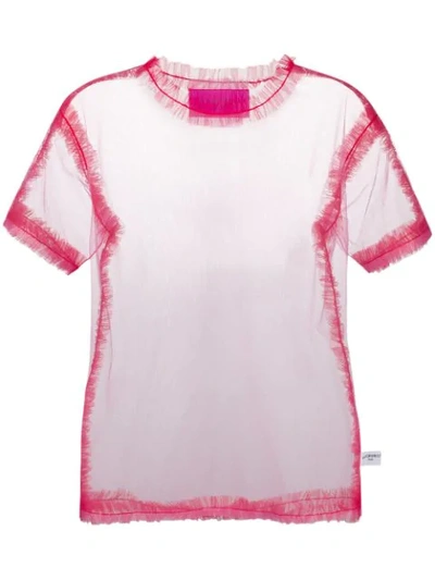 Shop Viktor & Rolf Draw Me A T-shirt In Pink